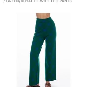 Ellandemm monogram wide leg pant